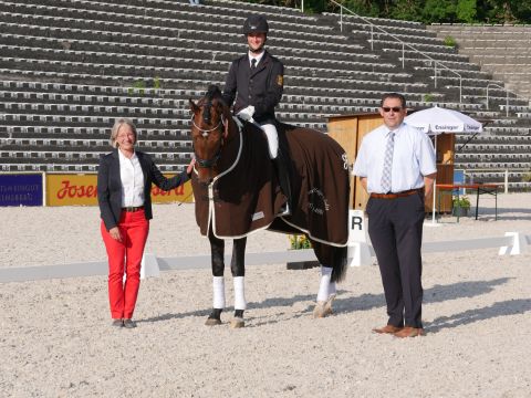 Vermeer beim Festioval des Dressurpferdes (Foto: Löhr)