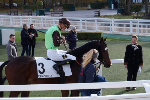 Waugh auf der Rennbahn (Foto: Chantilly)