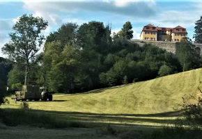 Wiese unterhalb von Grafeneck