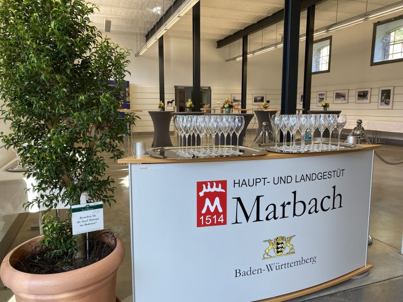 Seminarräume Marbach Sektempfang
