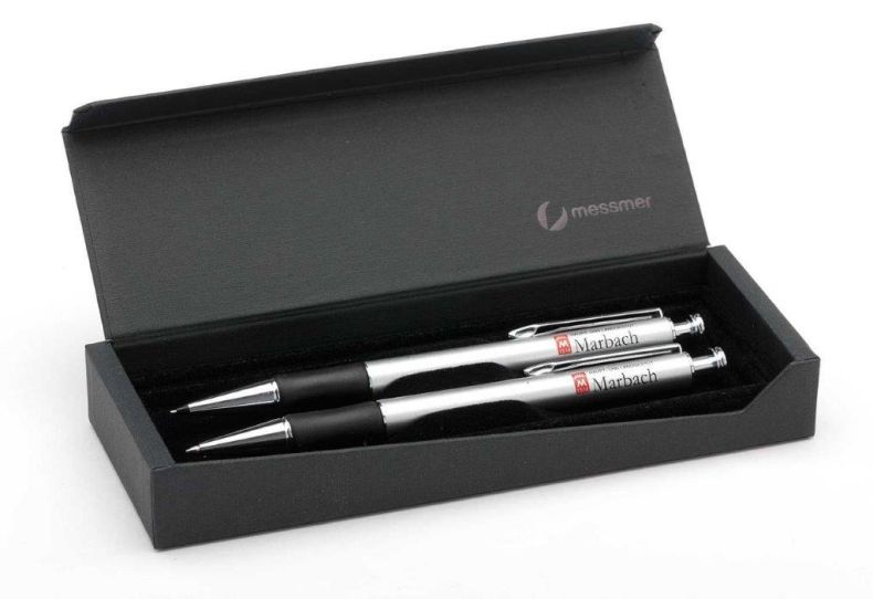 Schreibset: Kugelschreiber und Bleistift