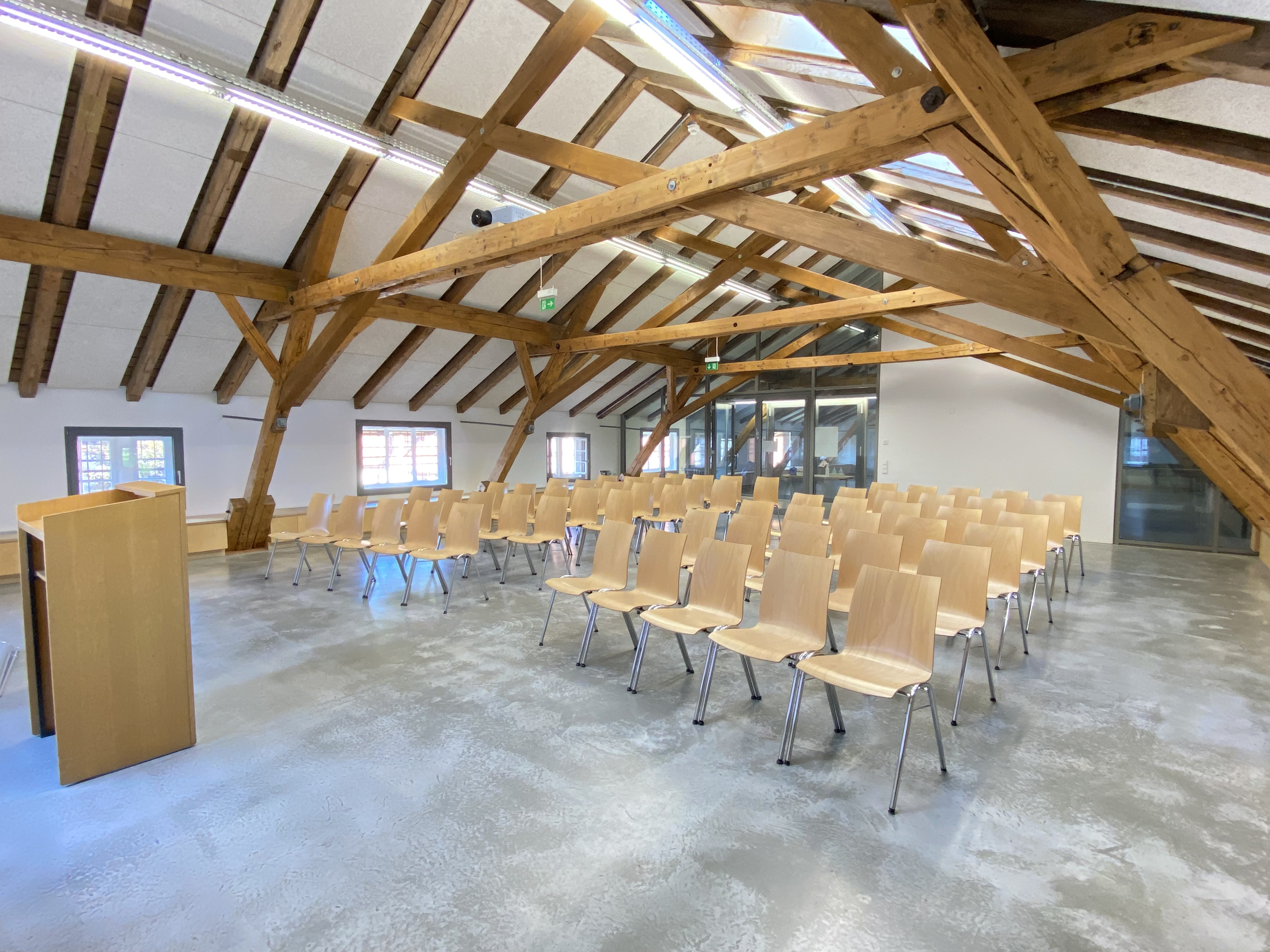 Seminarraum Julmond bestuhlt