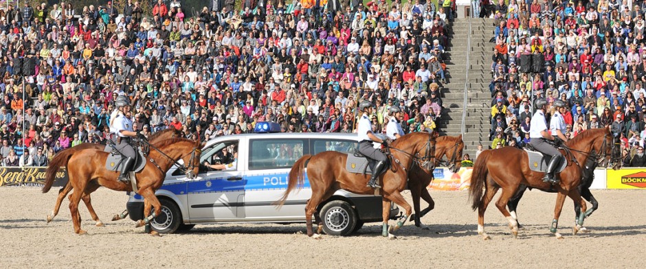 HP 2012 berittene Polizei