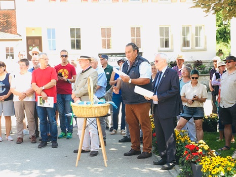 K&ouml;rkomission der Araber mit Zuschauern