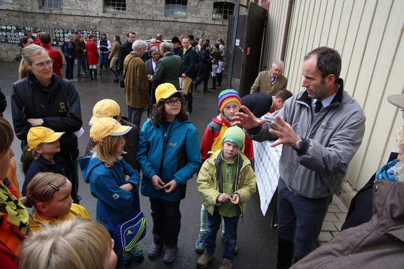 Besuch bei der Schleppjagd
