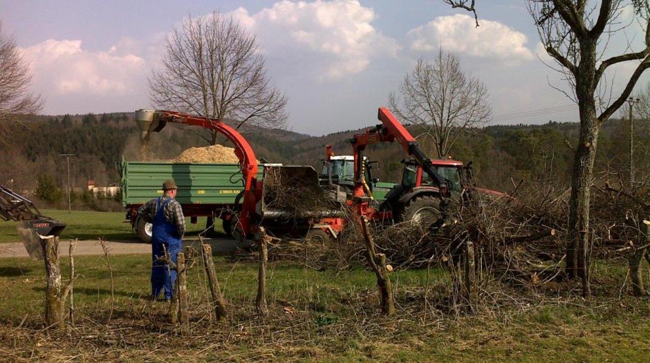 Hackschnitzelproduktion