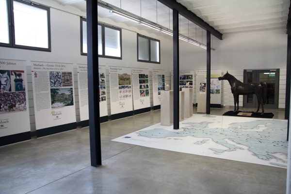 Ausstellung im Foyer des Treffpunkt Marbach