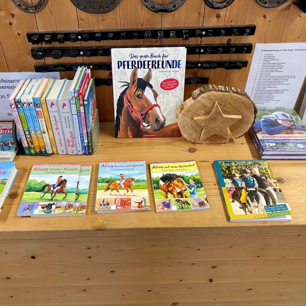 Auszug Warenangebot im Gestütsshop Bücher